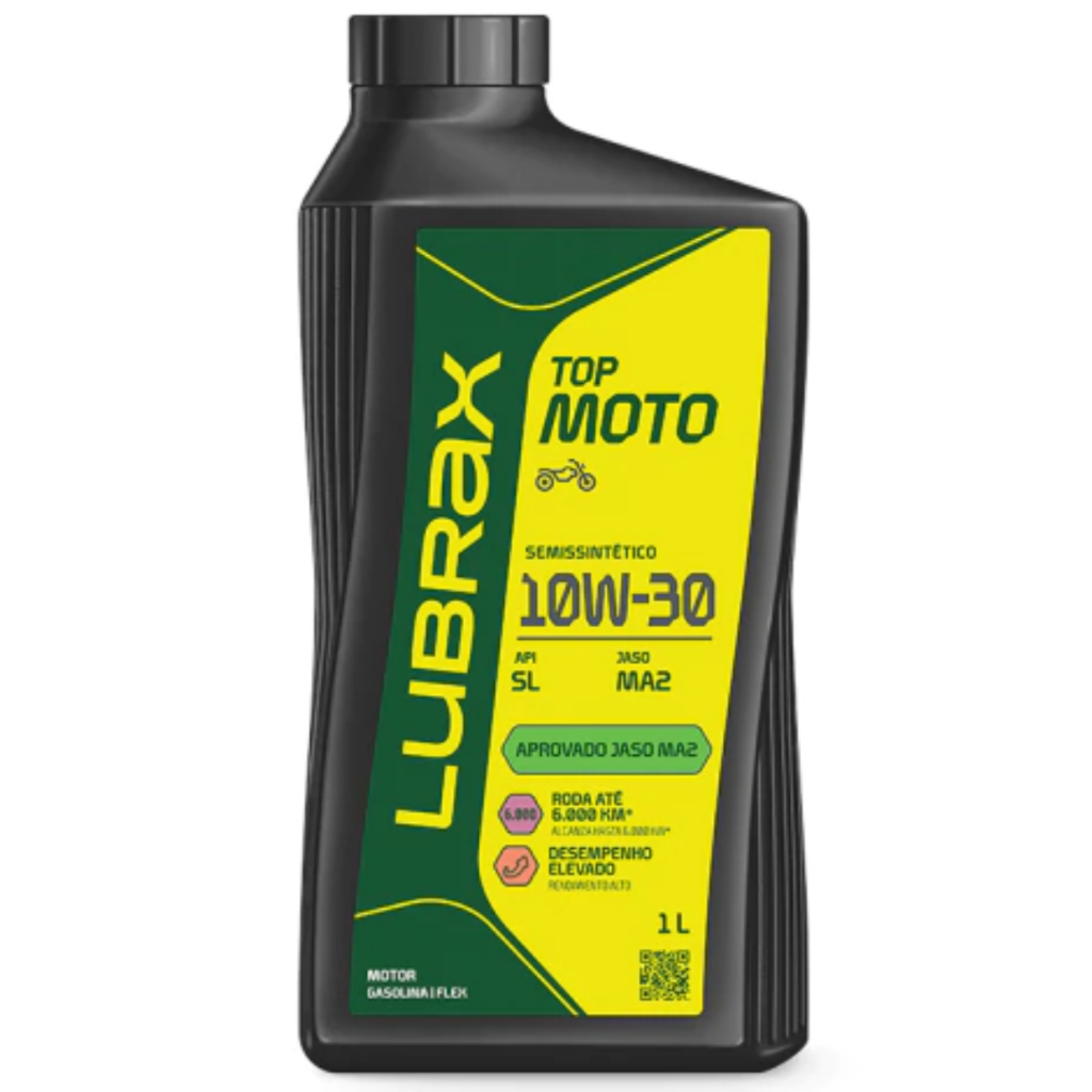 OLEO DE MOTO 4T PRO 10W30 SEMI LUBRAX 1 LITRO