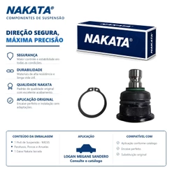 Pivo De Suspensão Logan Megane Sandero Scénic – Nakata N9235