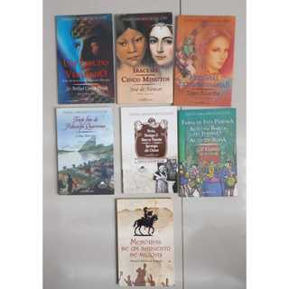 7 Livros coleção obra prima de cada autor iracema estudo vermelho sargento milicias policarpo laranja da china gil vicen