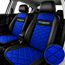 Capa de Banco de Carro Couro Volkswagen Fox 2007 2008 2009