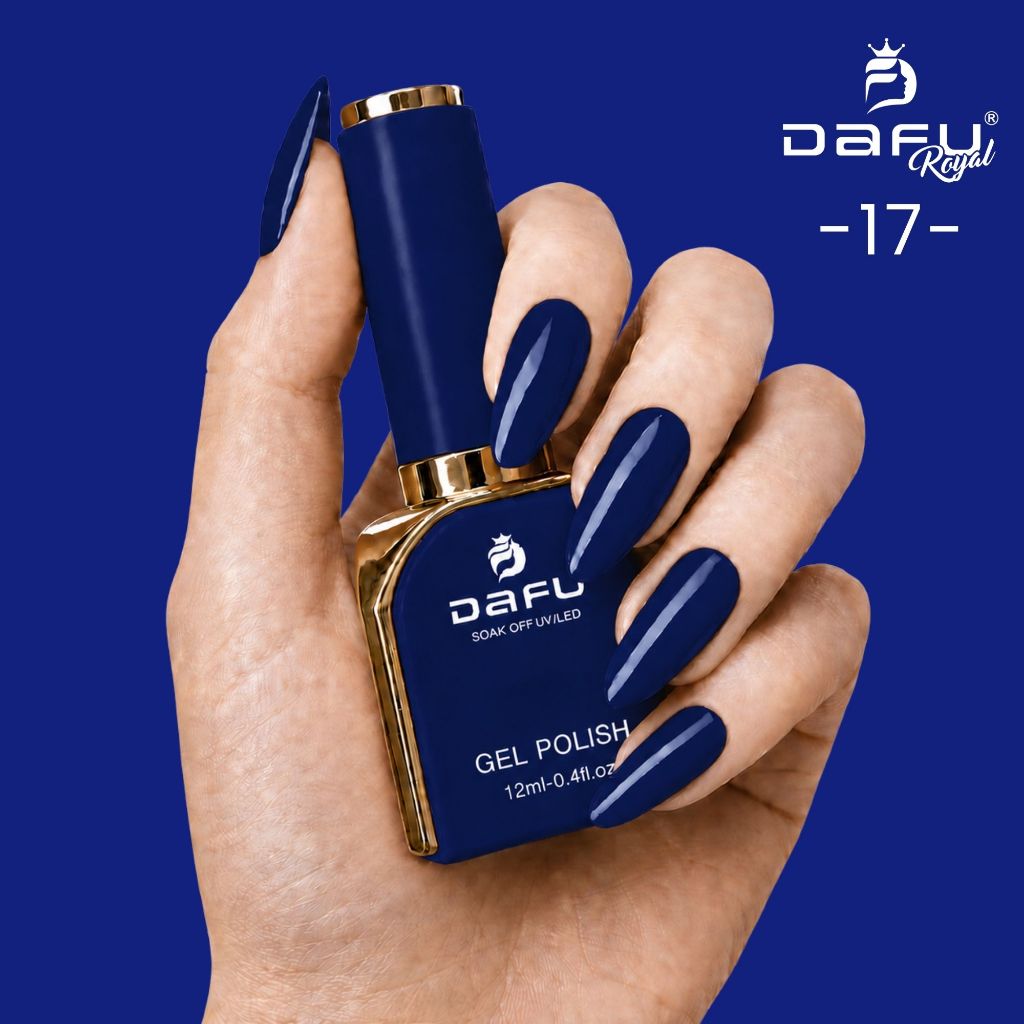 Kit Esmaltes em Gel Dafu Uv Led Para Cabine Esmalte Gel Azul Promoção Atacado 12ml — imagem 2 de 2