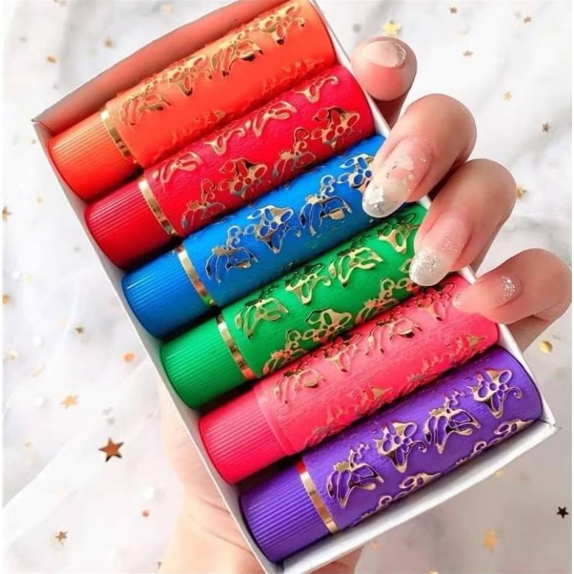 💄 Batom Mágico "Batom da Vovó" – Coloridos 24 horas de Duração kit 3,6 e 12 unidades