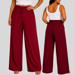 Calça Wide Leg Feminina Calça Feminina Wide Leg Calça Pantalona Feminina