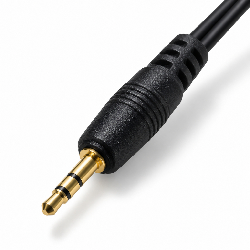 Cabo P2 para 2 RCA 5 Metros Auxiliar Áudio Estéreo 3,5mm Macho para Caixa de Som TV PC Notebook Celular Amplificador — imagem 2 de 2