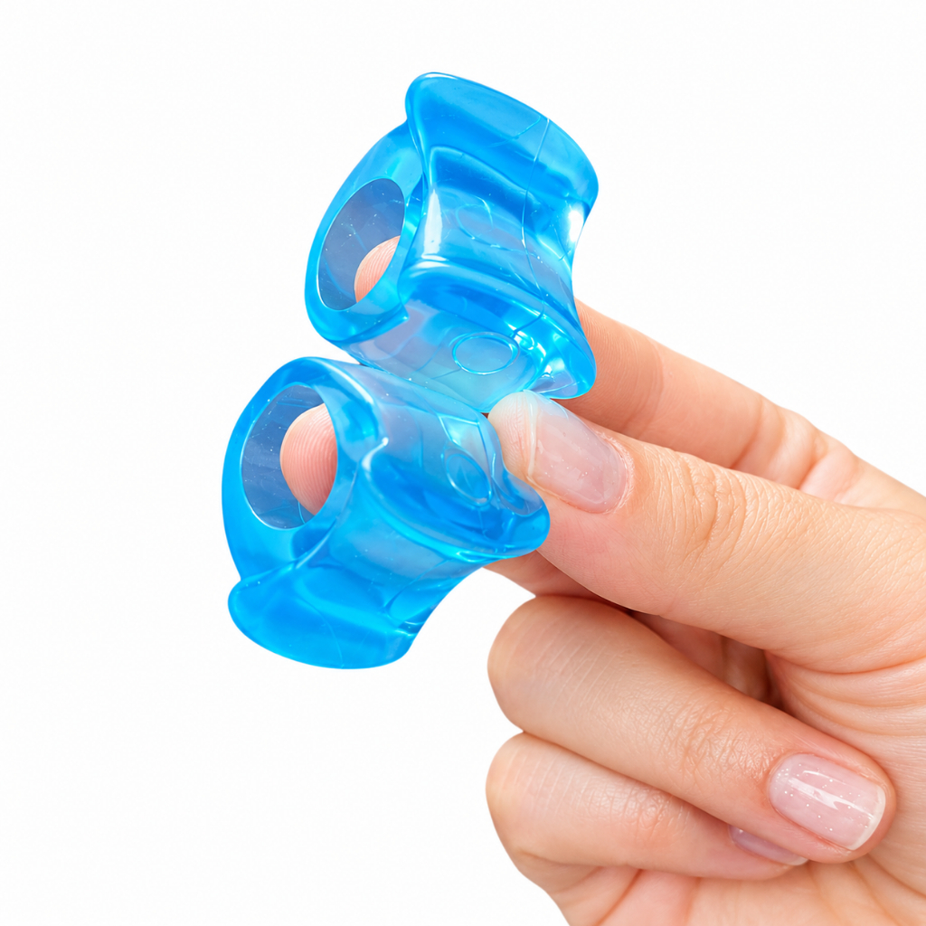 2 Separador De Dedos Dedão Pés Corretor Joanete Silicone Gel