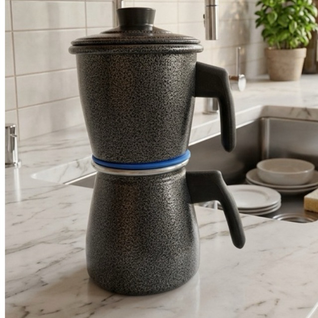 Cafeteira 700 ml,cafezinho pático , cafeteira rápida,cafeteira com coador, cafeteira de alumínio.