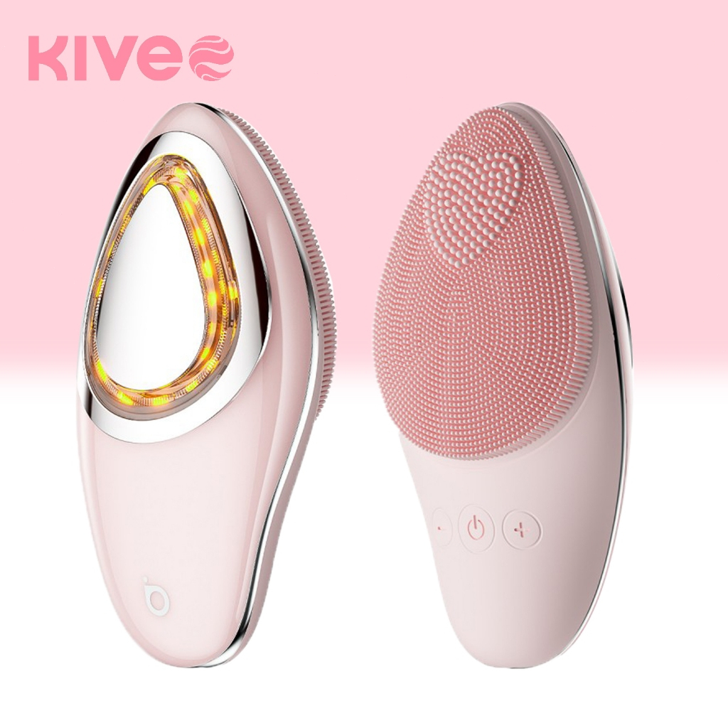 Kivee 4Em1 Escova De Limpeza Facial Elétrica E Facial Massage Para Limpeza Profunda Da Pele
