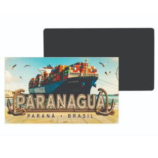 IMÃ DE GELADEIRA TURÍSTICO PARANAGUÁ PR SOUVENIR