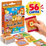 Jogo da memória Arca de Noé com 56 cartas