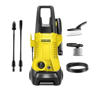 Lavadora de Alta Pressão K2 Plus Car 1740 PSI/Libras 1400W 300L/h com Aplicador de Detergente e Auto escova