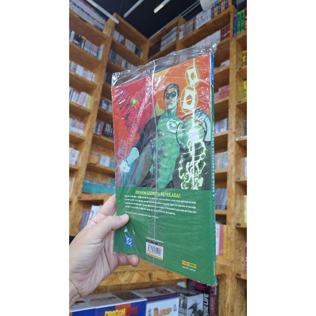 DC - A Saga Do Lanterna Verde 10 - Novo/Lacrado — imagem 2 de 2