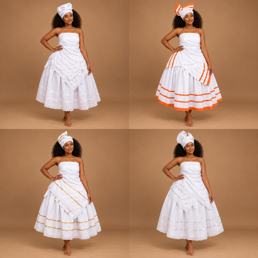 ROUPA BRANCA LUXO BAIANA COMPLETA 3PÇS UMBANDA CANDOMBLÉ ENVIO IMEDIATO