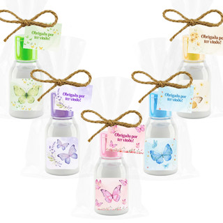 Kit 40 | 50  Hidratantes 30ml - Lembrancinhas Jardim Encantado | Chá de Bebê | Maternidade | Aniversário