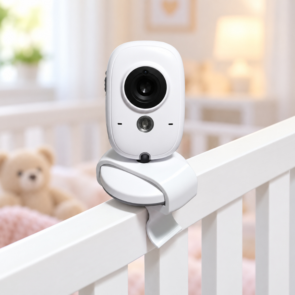 Suporte para Babá Eletrônica VB603 | Presilha para Berço e Mesa