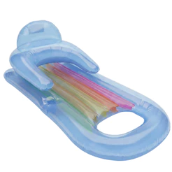 Boia Poltrona Colchao Inflavel Piscina Com Encosto E Porta Copo Importway