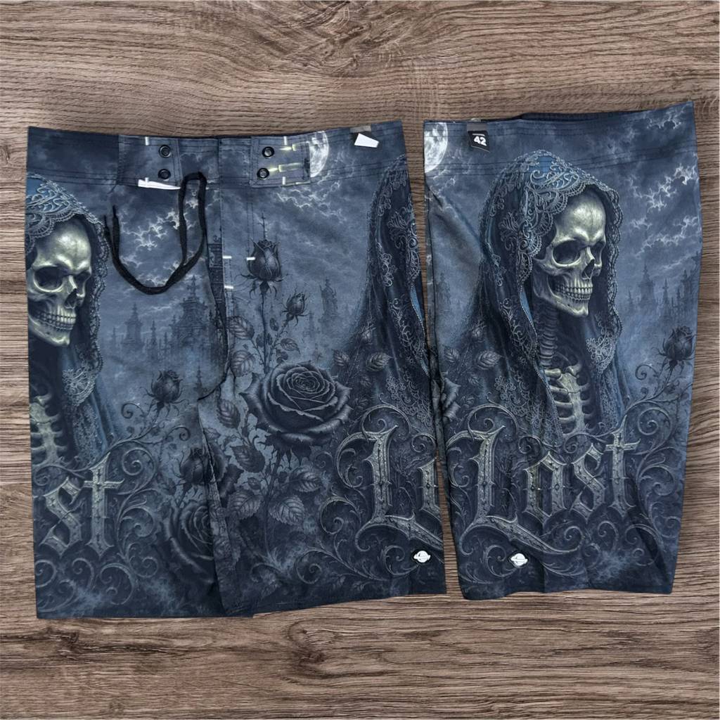 Bermuda Masculina surf estampada no tecido elastano