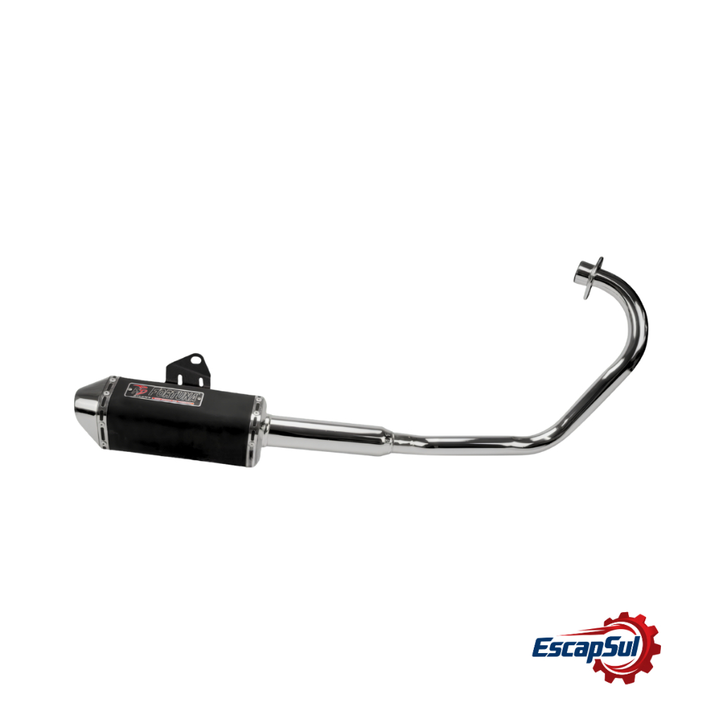 Escapamento Suzuki Yes 125 Mini Tri Fortuna