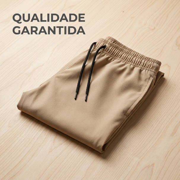 Bermuda Masculina Esportiva Tactel com Elastano Confortável Secagem Rápida