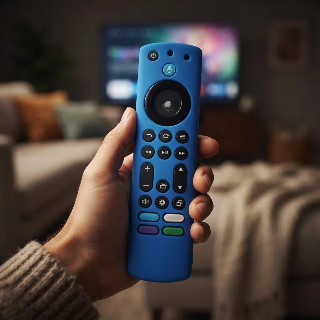 Capa de Silicone Compatível Controle Fire Tv Max 4 Geração 16,3cm