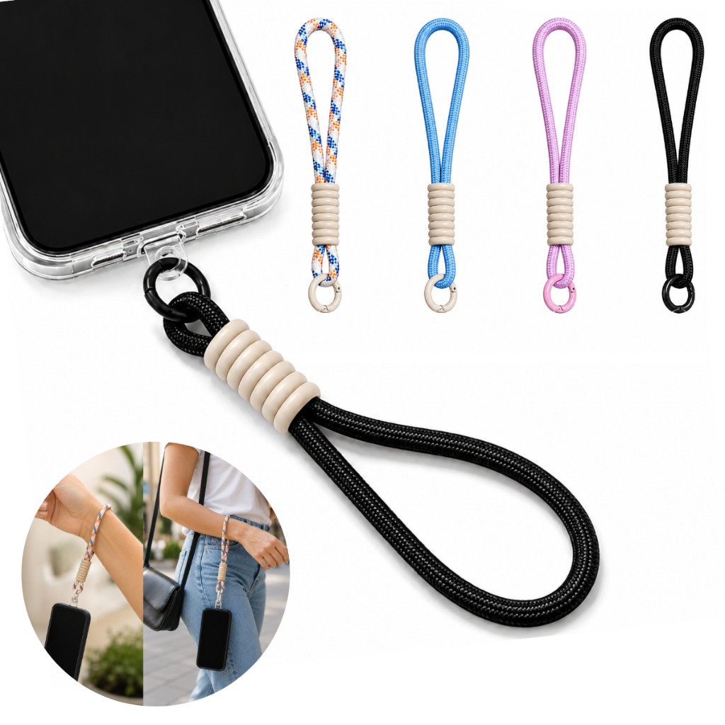 Cordão Para Celular Alça Mão Segurar Pulso Correia Universal Cordinha