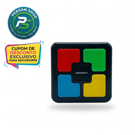 🧠💡 Jogo Da Memória Eletrônico Infantil Com Luz E Som Brinquedo Educativo