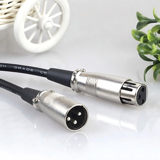 Cabo Xlr Xlr 3m Profissional Som Estúdio Microfone E Mesa Áudio Limpo