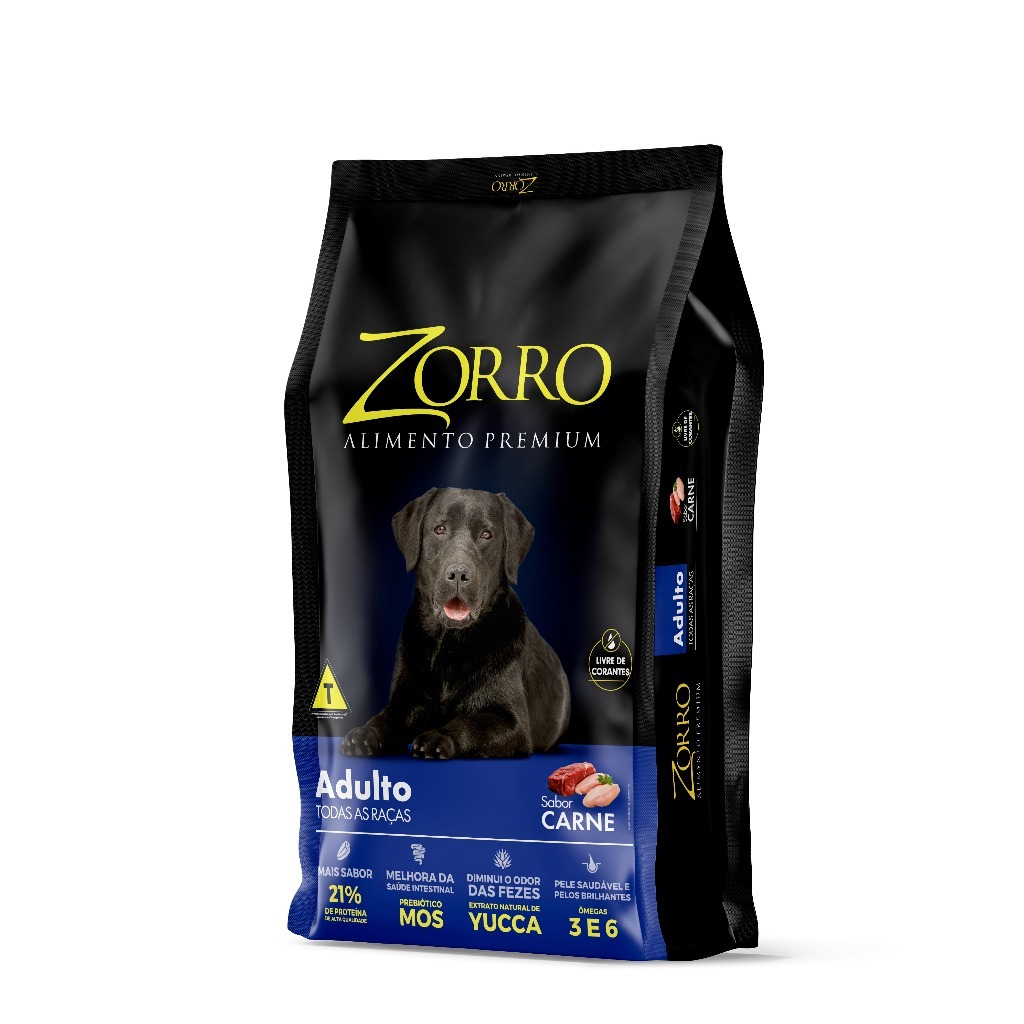 Ração Zorro Cão Adulto Todas as Raças 15 kg