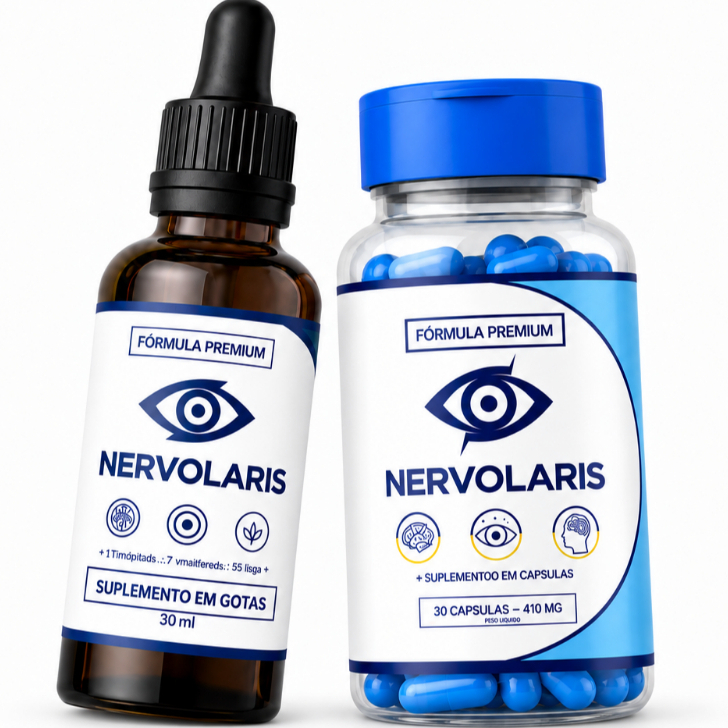 Nervolaris Premium – Kit 1+ 1 - Cuidado Completo com a Saúde Visual - Suplemento Alimentar