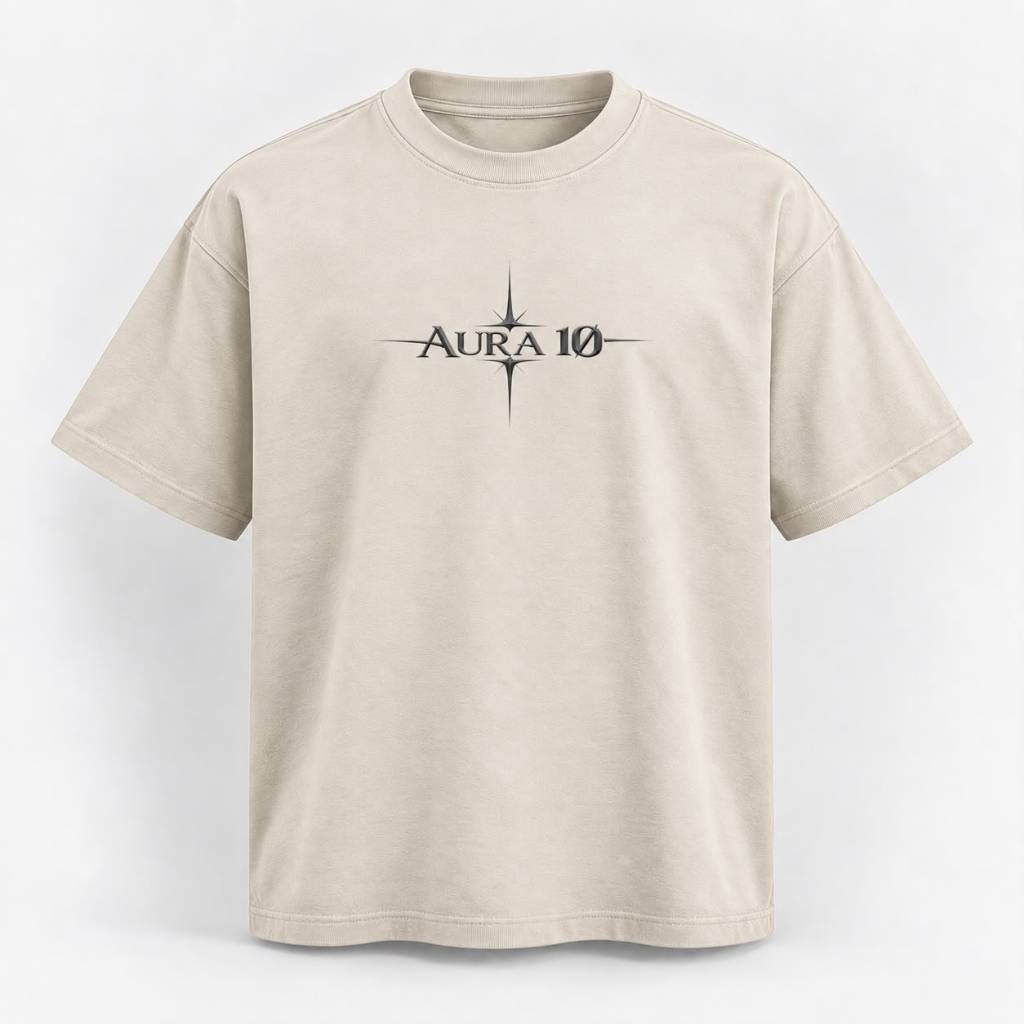 Camiseta Masculina Aura 10 Lendário Anjo Streetwear Oversized 100% Algodão Estampa Premium