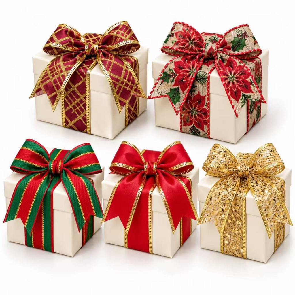 Fita Decorativa de Natal para Laços, Presentes, Árvores e Guirlandas