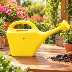 Regador Pequeno 1 Litro Para Aguar Plantas Flores Jardim Infantil Cultivo