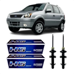 Par de Amortecedor Dianteiro Nakata Ecosport 4x2 1.0 2.0 2002 a 2012 HG31102