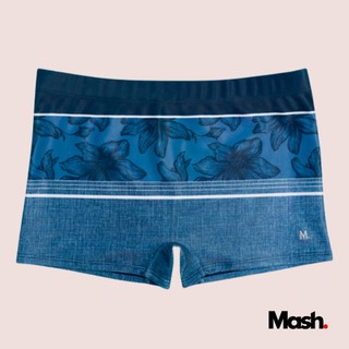 Sunga Praia Boxer Mash Estampada Masculina com Proteção UV+