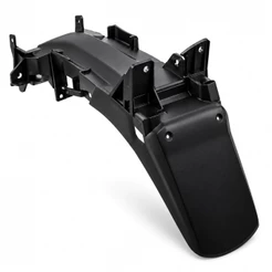 Paralama Traseiro Honda CG Titan 125 2000 a 2004 Fan 125 2005 a 2008 Preto Melc