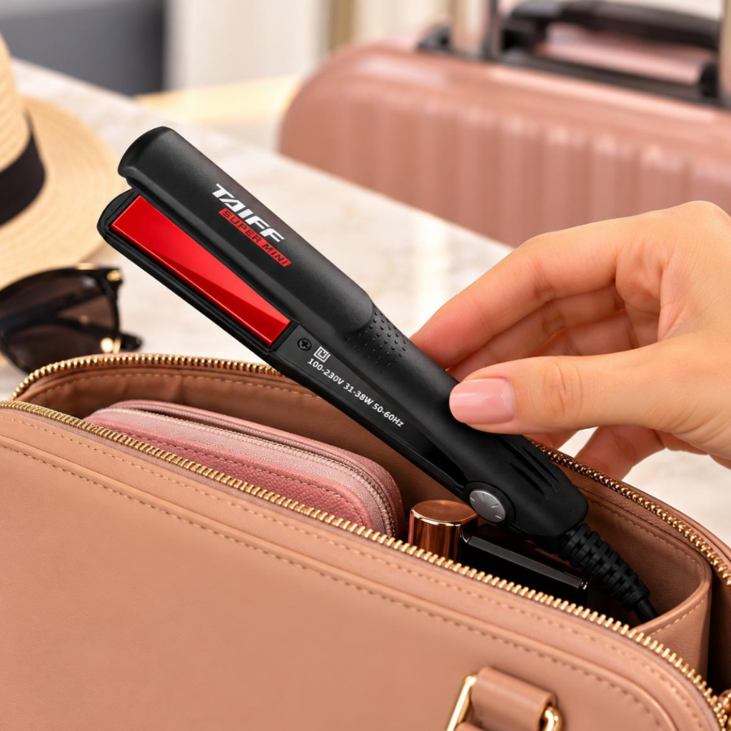 Chapinha De Cabelo Mini Portátil Taiff Supermini Bivolt Prancha