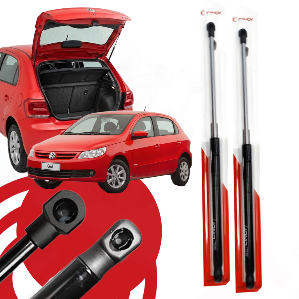 Par Amortecedor Porta mala Tampa Traseira Gol G5 G6 G7 G8 2008 A 2025 em Oferta na Shopee