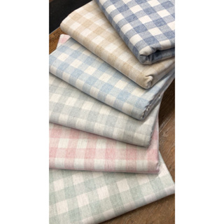 LINHÃO Misto Xadrez Caldeira  70% Algodão 18% Viscose 12% Linho  (50x1.50 ) em Oferta na Shopee