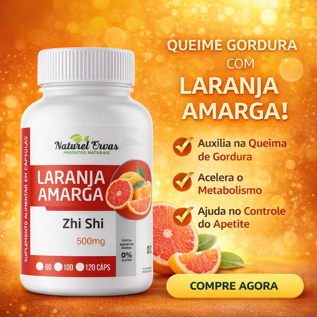 NATURAL LARANJA 120 CÁPSULAS AMARGA em Oferta na Shopee