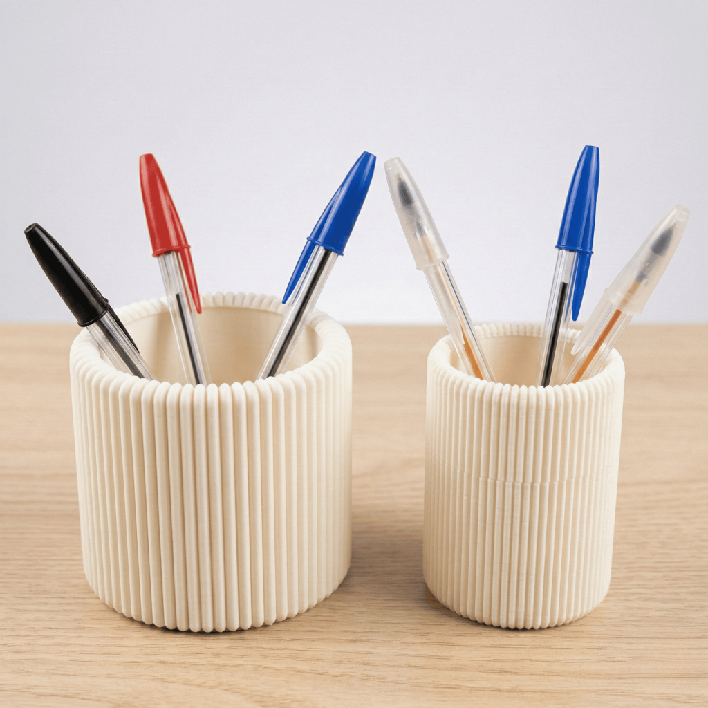 Porta Canetas e Pincel de Maquiagem | Organizador de Mesa e Banheiro | Porta Escova de Dente e Treco Multiúso