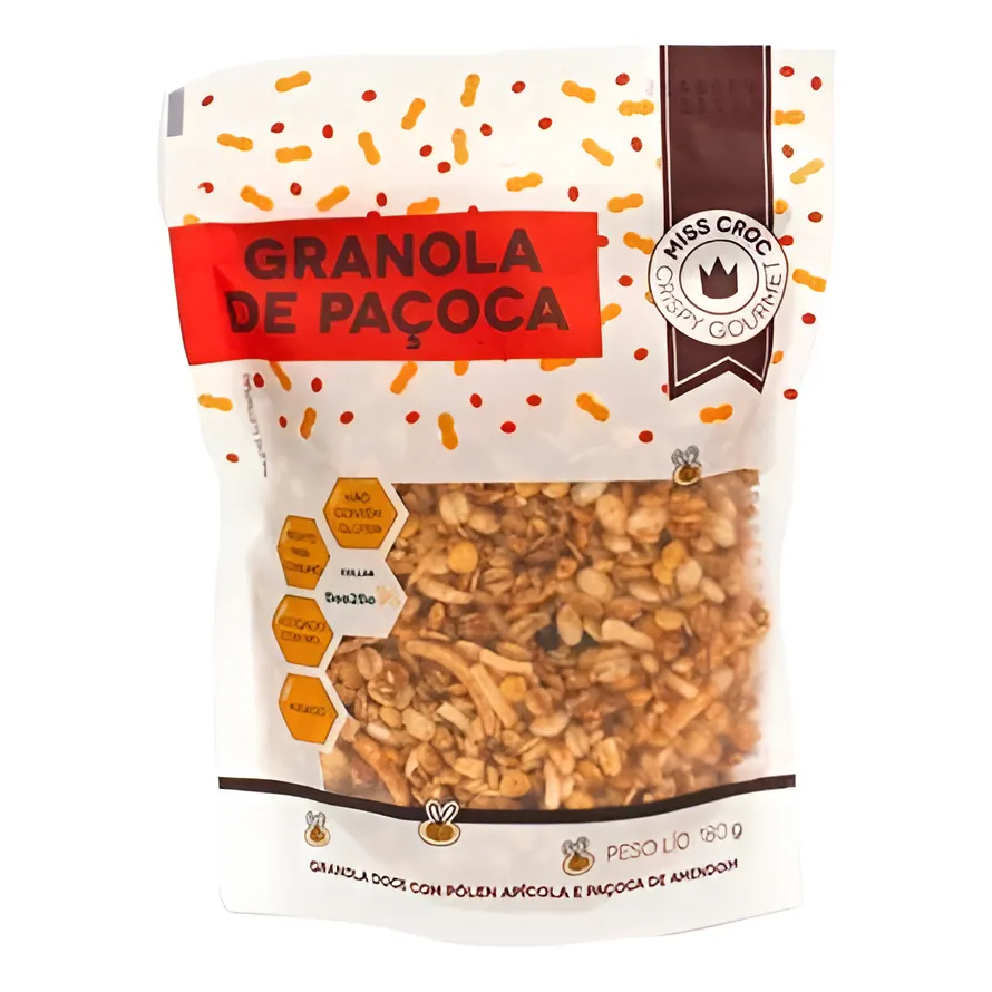 Granola Miss Croc Paçoca Pouch 180g