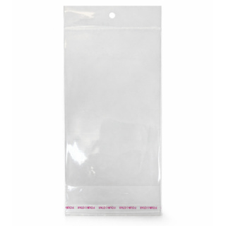 Saco BOPP Adesivado Com Furo Transparente 100 Unidades Solapa Aba Adesiva Diversos Tamanhos em Oferta na Shopee