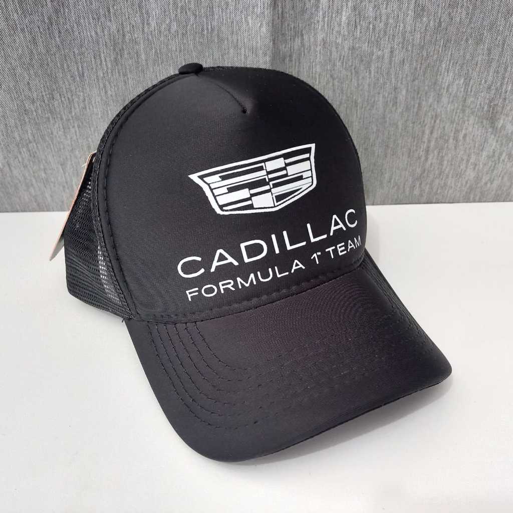 Boné  Modelo Trucker Tela Cadilac F1 2026 marca TKM - Envio Rápido