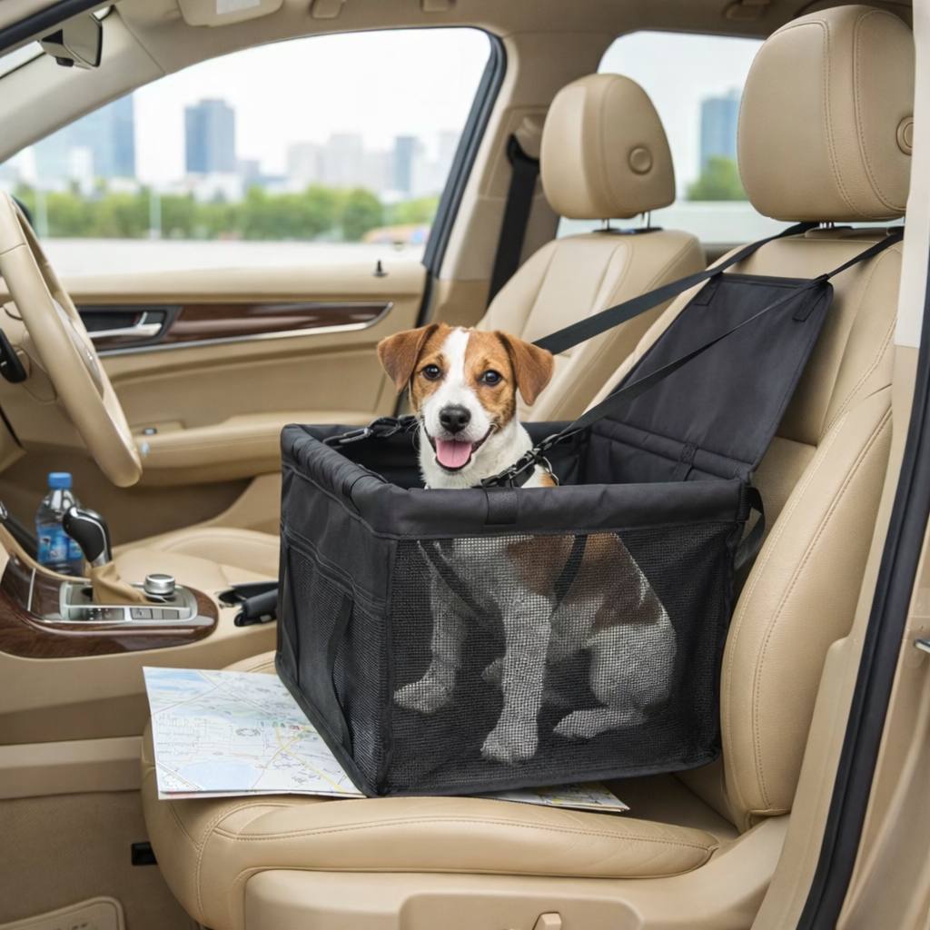 Assento Cadeira Pet Para Carros Viajar Transporte Cães e Gatos Raças pequenas - Envio Rápido!