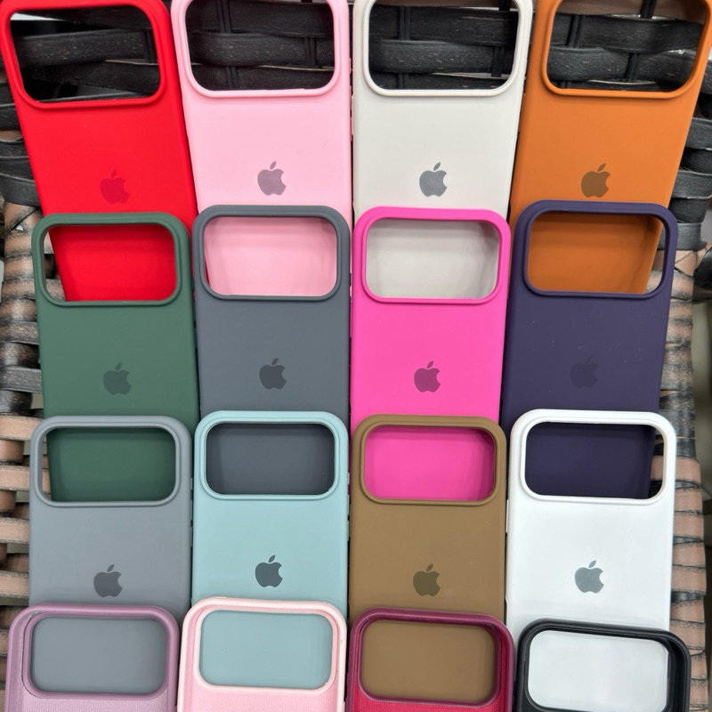 开CAPA CAPINHA CASE PARA IPHONE 17 PRO MAX  A SILICONE INTERIOR AVELUDADA COM CÂMERA ABERTA em Oferta na Shopee