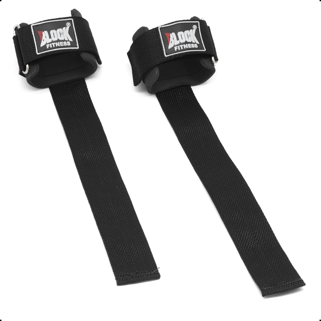 Tala Strap Msculação Fita Grip Munhequeira Strap Profissional Academia Unissex