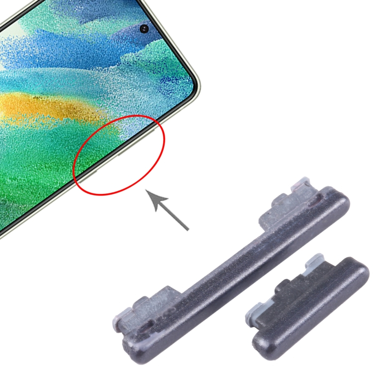 Botões Liga Volume Compatível Galaxy S20 FE G780 ou G781 5G ( kit 02 botões )