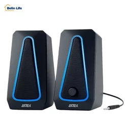 Caixinha De Som Para Pc E Notebook Com Led Caixa De Som ACS-4508