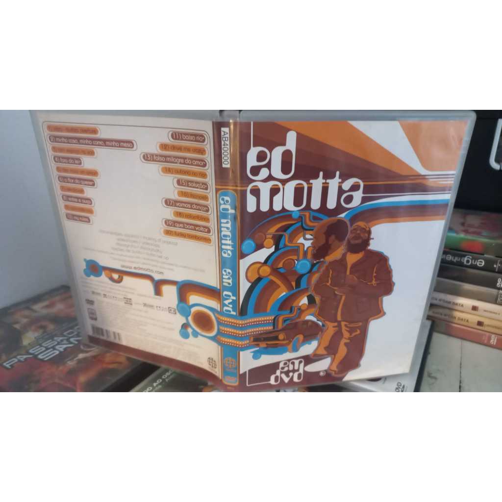 Dvd Ed Motta Em Dvd - excelente c/ Encarte Interno