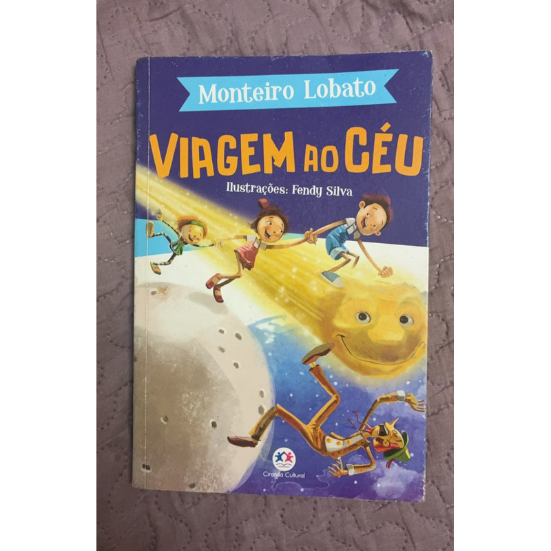 Livro Monteiro Lobato - Viagem ao céu