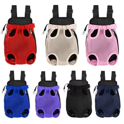 Mochila para transporte de pet - Bolsa para Cachorro e gato - Alça ajustável -tamanho P
